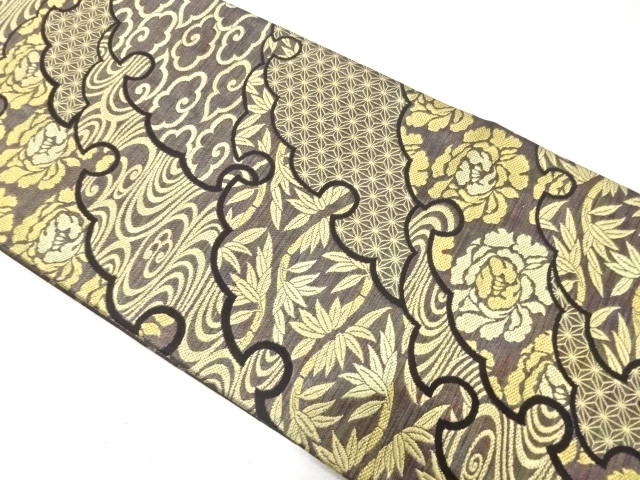 Japanese Kimono / Fukuro Obi Silk